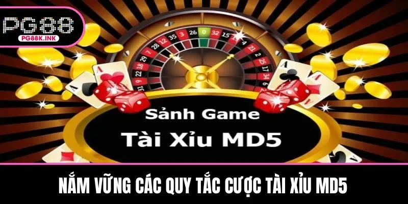 Nắm vững các quy tắc cược tài xỉu MD5